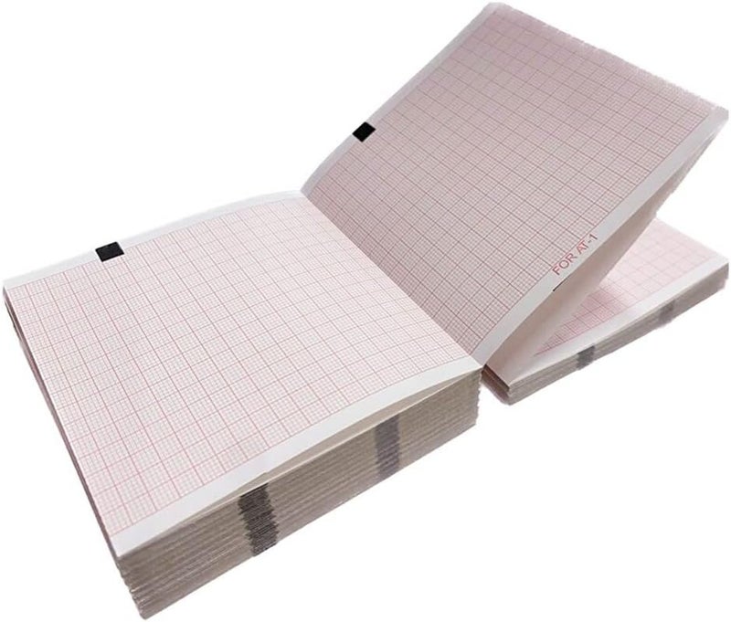 Schiller AT-1 Chart Paper - 90mm X 90mm X 280 Sheets, Z-fold (5 Pack/Box)